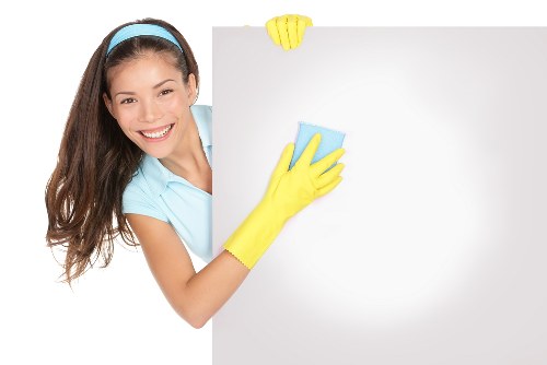 Fresh and hygienic sofa after professional cleaning